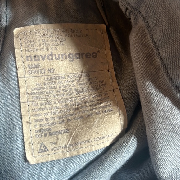 Vintage Navdunagree Utility Flare Light Wash Jeans. - Picture 7 of 13